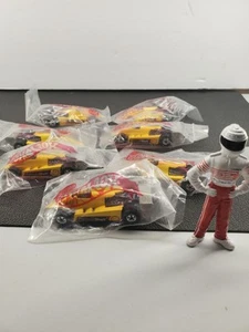 Vintage Hot Wheels Blackwall FORMULA SHELL INDYCAR AND DIECAST DRIVER PROMO LOT - Picture 1 of 5