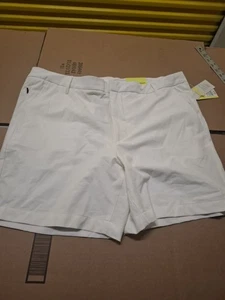 Pantaloncini da golf All In Motion uomo bianchi taglia 40 nuovi con etichetta - Foto 1 di 5