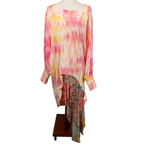 Aratta Silent Journey Gianni Touch Embellecimiento Floral Asimétrico Boho Artístico Raro - Imagen 1 de 13