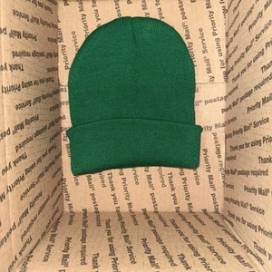 KIDS/ SMOOTH KNIT HAT GREENISH SIZE 6-9 YEARS Jj2 - Picture 1 of 2