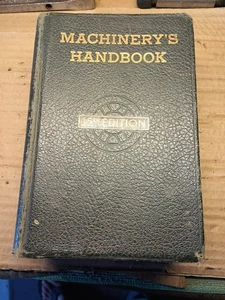 MACHINERY'S HANDBOOK 15TH EDITION, 1956, INDUSTRIAL PRESS - Picture 1 of 5