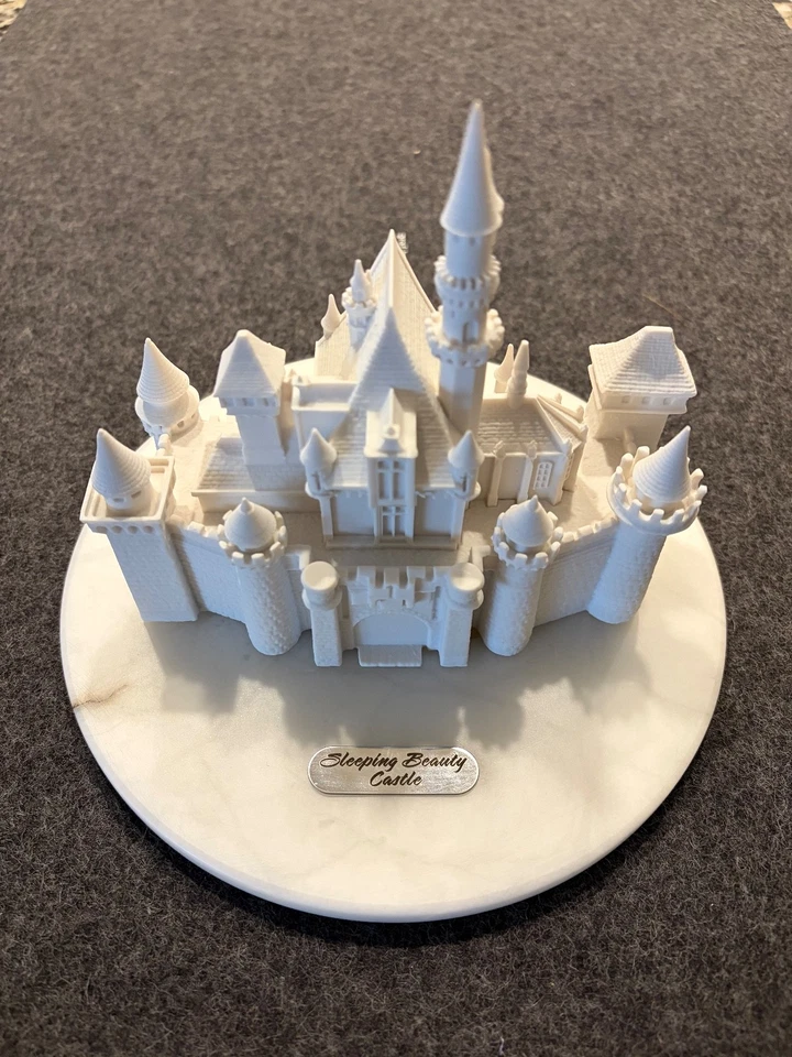 Figura de mármol castillo de la Bella Durmiente estatua RARA Foto 1 de 4