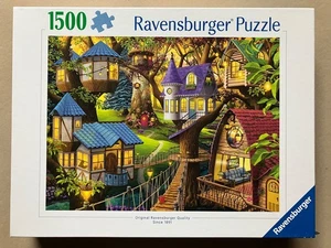Ravensburger Twilight in the Treetops Puzzle 1500 pcs Complete Rare - Picture 1 of 2