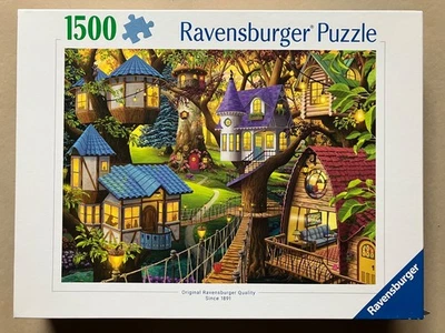 Ravensburger Twilight in the Treetops Puzzle 1500 pcs Complete Rare - Image 1 of 2