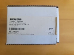 Siemens Building Technology 357-0004 LIM STAT,40' CAP. 35-145F - Picture 1 of 3