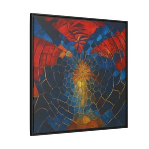 RE:Imagined by Avery Alexander - AI Framed Canvas Art | Limited 36x36 Editions - Bild 1 von 5