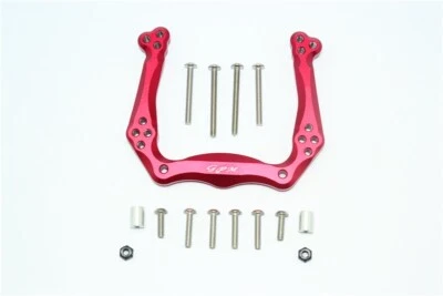 Torre de Amortiguador Frontal GPM Rojo Aluminio Traxxas 2x2 Estampida Rustler Slash Bandit Foto 1 de 2