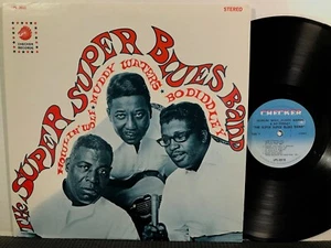The Super Super Blues Band LP CHECKER 1967 HOWLIN WOLF MUDDY WATERS & BO DIDDLEY - Picture 1 of 2