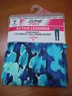 Ladies M 8-10 Active Stretch High Waisted 7/8 Length Cell Phone Pocket Legging 