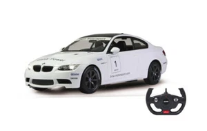RS48000 BMW M3 Blanche Voiture électrique radiocommandée prête à   - Picture 1 of 1