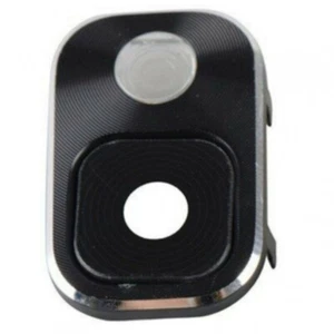 CRISTAL CAMARA PARA SAMSUNG GALAXY NOTE 3, LENTE TRASERA MARCO TRASERO, NEGRO - Imagen 1 de 1