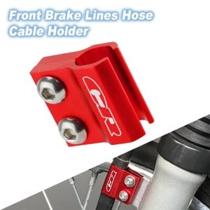 Soporte de cable de manguera de líneas de freno delanteras para HONDA CR125R CR250R CR80R CR85R CR500R - Imagen 1 de 12