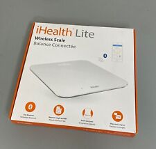 iHealth Lite Wireless Scale Bluetooth Measures Weight and BMI. For Apple/Android