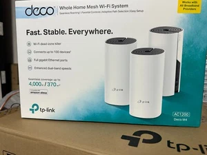 Système Wi-Fi maillé TP-Link DECO M4 AC1200 pour toute la maison - Photo 1/1