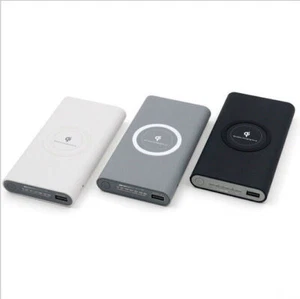Power Bank 10000MAH Wireless Fast Charging USB Charger High Capacity External - Afbeelding 1 van 13