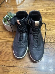 $300 Botas ECCO EXOSTRIKE Hombres Cuero Medio Negras Talla 11 Euro 45 Edición Limitada - Imagen 1 de 7