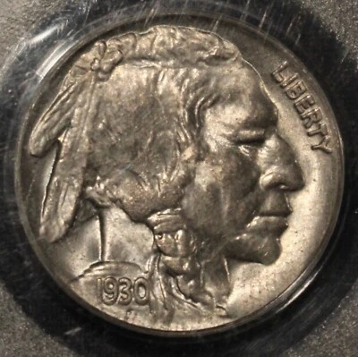 1930s USA - 5 CENTS - COPPER-NICKEL - Buffalo Nickel - Certified PCGS MS64 - Image 1 of 4