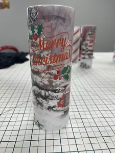 Santa’s Truck Tumblers 20 Oz. Or You Send Us the Design And we make it for you - Picture 1 of 3