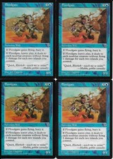 MTG: FLOODGATE Mirage UNCOMMON; played, Excellent condition x4