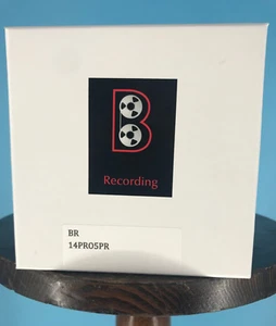 Burlington Recording 1/4"x 600' PRO Series Reel To Reel Tape 5"Plastic Reel 1.5M - Picture 1 of 6