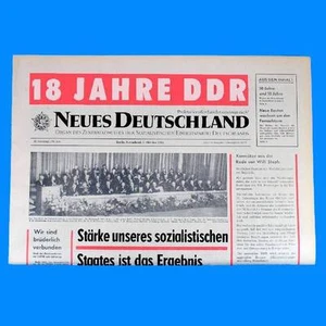 RDA Nueva Alemania Diciembre 1966 Cumpleaños Boda 54. 55. 56. 57. 58. 59. - Imagen 1 de 12