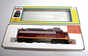 HO Atlas 8328 SOO Line FP7 Powered Diesel 504A Brand New with Inspectors Slip - Picture 1 of 8