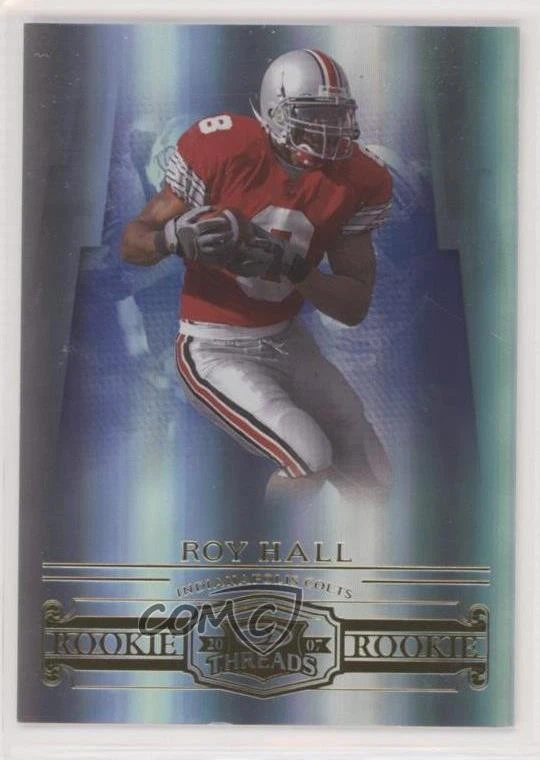 2007 Donruss Threads Rookie /999 Roy Hall #165 Rookie RC - Image 1 of 2