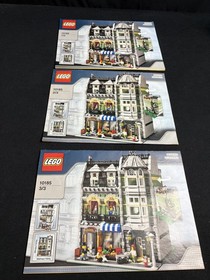 LEGO 10185 Creator Expert Modular Instruction Building Guide Green Grocer 2008