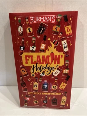 Calendario de Adviento de Navidad Burman’s Hot Sauce 2025 AGOTADO ALDI EN MANO Foto 1 de 2