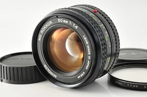 [Near MINT] Minolta MD Rokkor 50mm F1.4 MF Manual Focus Standard Lens From JAPAN - Picture 1 of 12