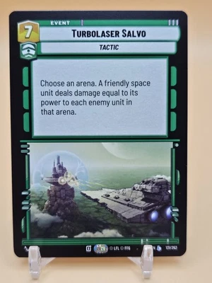 Turbolaser Salvo - Star Wars Unlimited: Jump to Lightspeed Regular Legendary 131 - Image 1 of 2