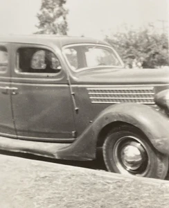 1940s Close Up of Empty Passenger-less Automobile Car Vehicle Orig Photo P6n16 - Picture 1 of 20