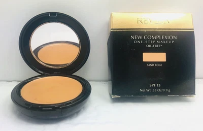 New REVLON New Complexion One-Step Makeup -SAND BEIGE ** ORIGINAL FORMULA - Image 1 of 4