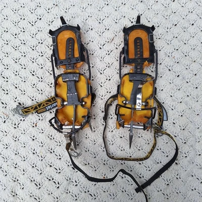 Charlet Moser Ajustable Escalada en Hielo Crampones Montañismo - LEER Foto 1 de 4