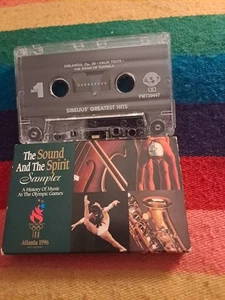 The Sound & The Spirit Sampler -History Of Music At Olympic Games Cassette PROMO - Picture 1 of 5