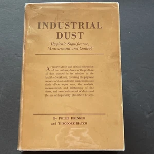 1936 INDUSTRIAL DUST DRINKER HATCH HCDJ HYGENIC SIGNIFICANCE MEASUREMENT CONTROL - Picture 1 of 5