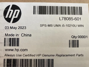 NEW GENUINE HP L78085-601 MOTHERBOARD UMA i5-10210U PROBOOK 440 G7 - Afbeelding 1 van 4