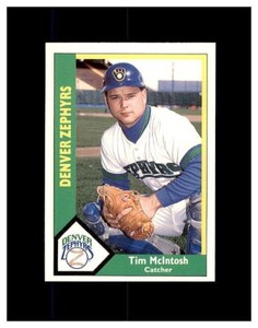 1990 Denver Zephyrs CMC #15 Tim McIntosh