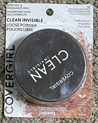 Covergirl Clean Invisible Loose Powder Vegan Formula Translucent Lightweight Her - Image 1 of 4