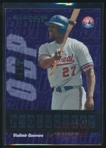 2003 Donruss Production Line #PL-9 Vladimir Guerrero #194/417 Expos Montreal - Picture 1 of 2