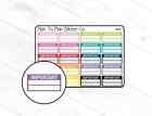 1445~~Important Reminders Planner Stickers.