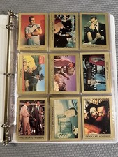 1993 Eclipse James Bond 007 Series 1 - Complete 1-110 Cards Set In Binder