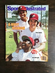 Quiosco Sports Illustrated 14 de marzo de 1983 Pete Rose Joe Morgan sin etiqueta 224 - Imagen 1 de 2