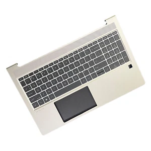 For N01933-001 HP Probook 450 455 G9 Palmrest With Backlit US Keyboard Sliver - Foto 1 di 5