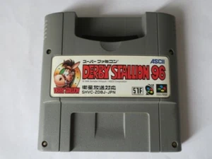 DERBY STALLION 96 ---- pour SUPER FAMICOM SHVC-ZDBK-JPN - Picture 1 of 1