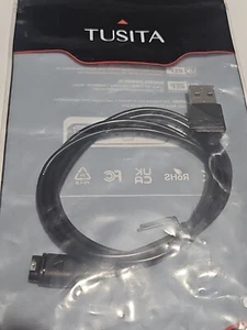USB Stecker Lade-/Datenkabel kompatibel mit Garmin Uhr - 1M - Bild 1 von 1