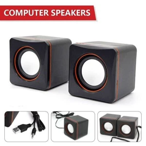 Klar Computer Mini Audio Stereo-Sound-Bar Notebook-Desktop-Computer-Zubehör - Afbeelding 1 van 9