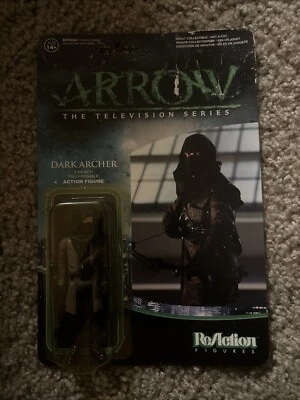 Figura Retro Funko Arrow Dark Archer Reaction 3 3/4 Pulgadas Foto 1 de 2