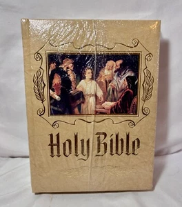 🎁 Holy Bible NAB Catholic Heirloom Edition Gilt ( Gold )Edges - Picture 1 of 10