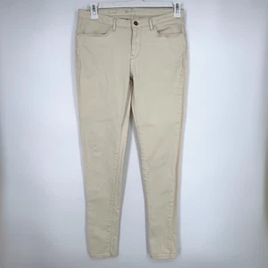Levis Mujer 30 Denim Leggings Jeggings Off White Gris Costuras Tiro Bajo Manchas - Imagen 1 de 13